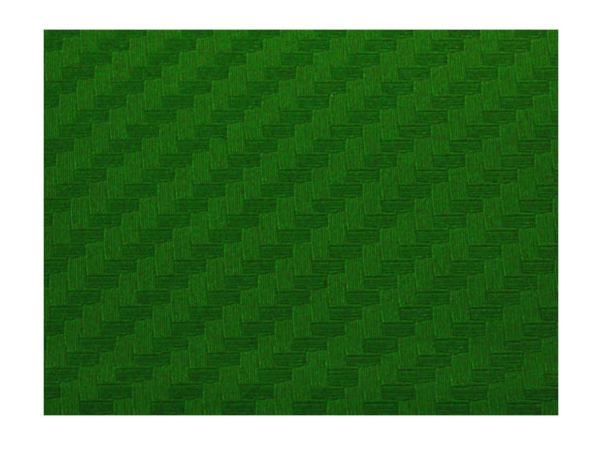 A green background with a wicker pattern on it